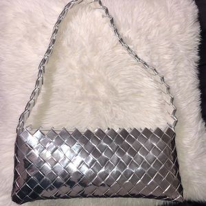 Silver Wrapper Purse